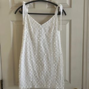 White Francesca’s dress!
